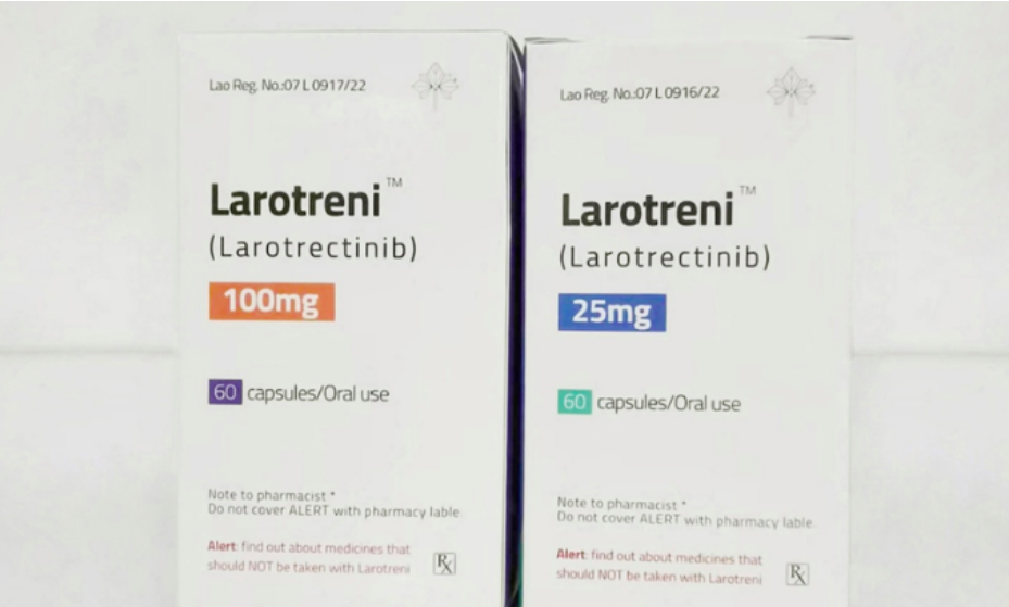 拉罗替尼Larotrectinib（维泰凯、LOXO-101）